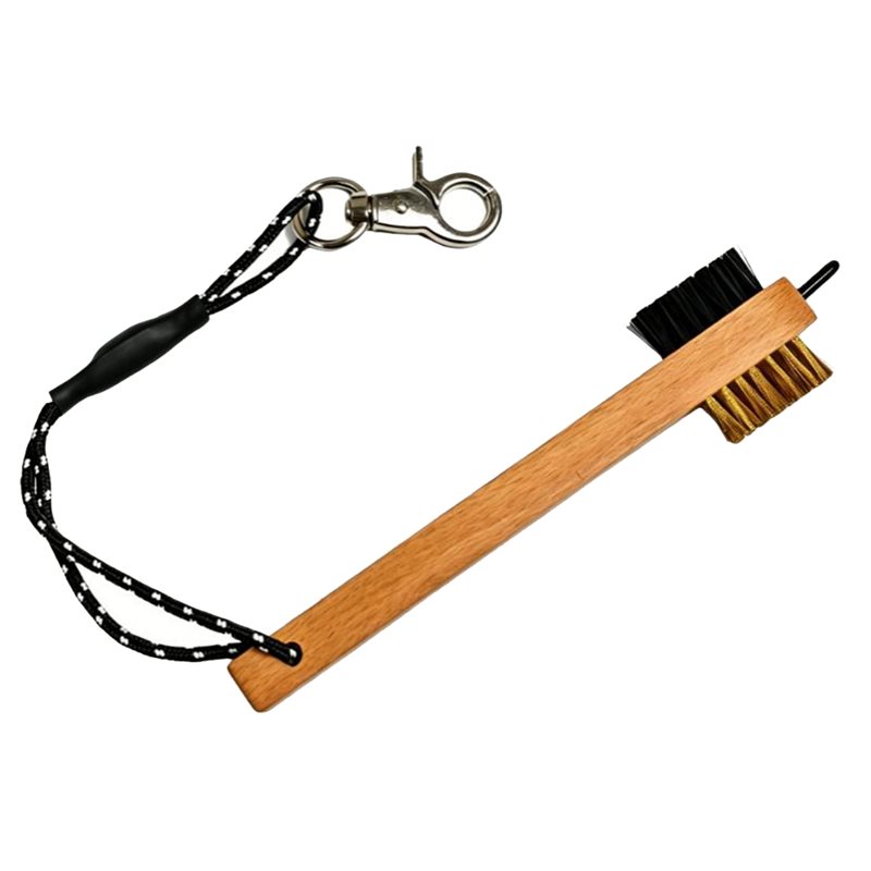 Golf Equipment Suppliers - Щетка для гольфа ABHS с деревянной