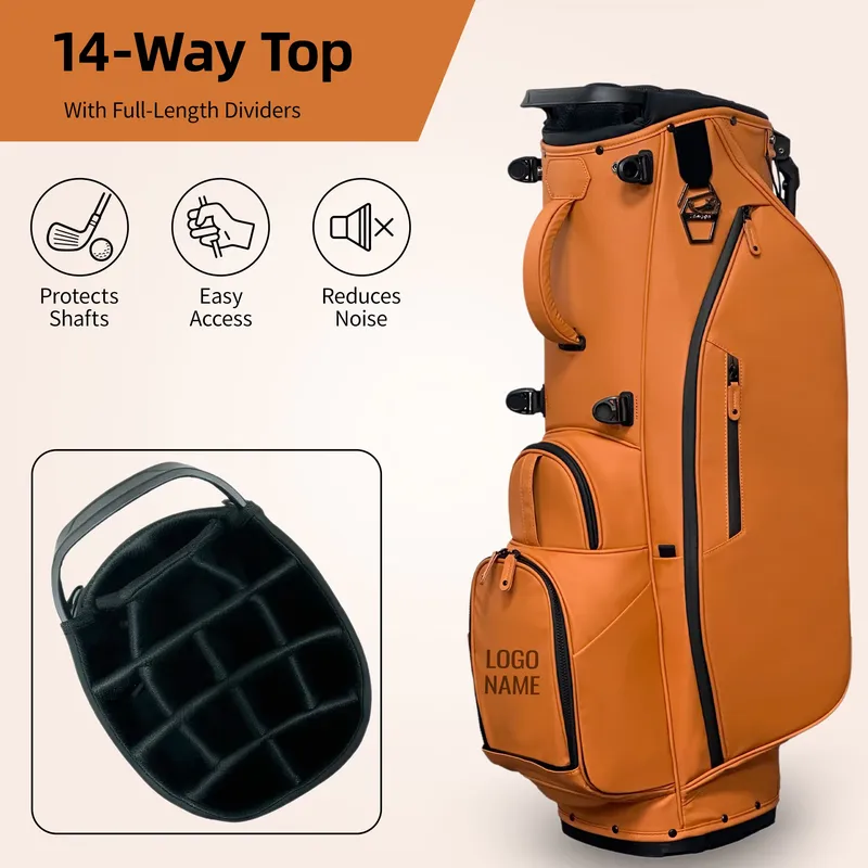 Golf Equipment Logos - Сумка-штатив для гольфа ASL GOLF, водонепроницаемая,